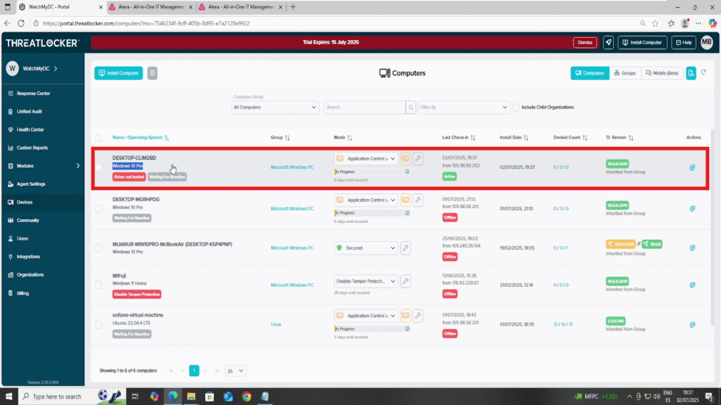 0206 Deploy ThreatLocker using Atera