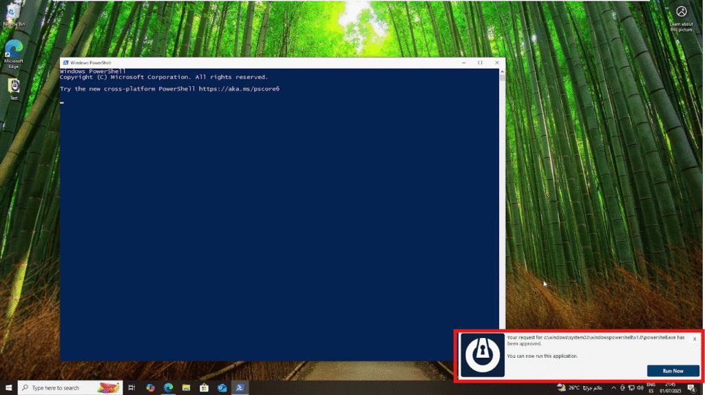 approve a blocked application in ThreatLocker