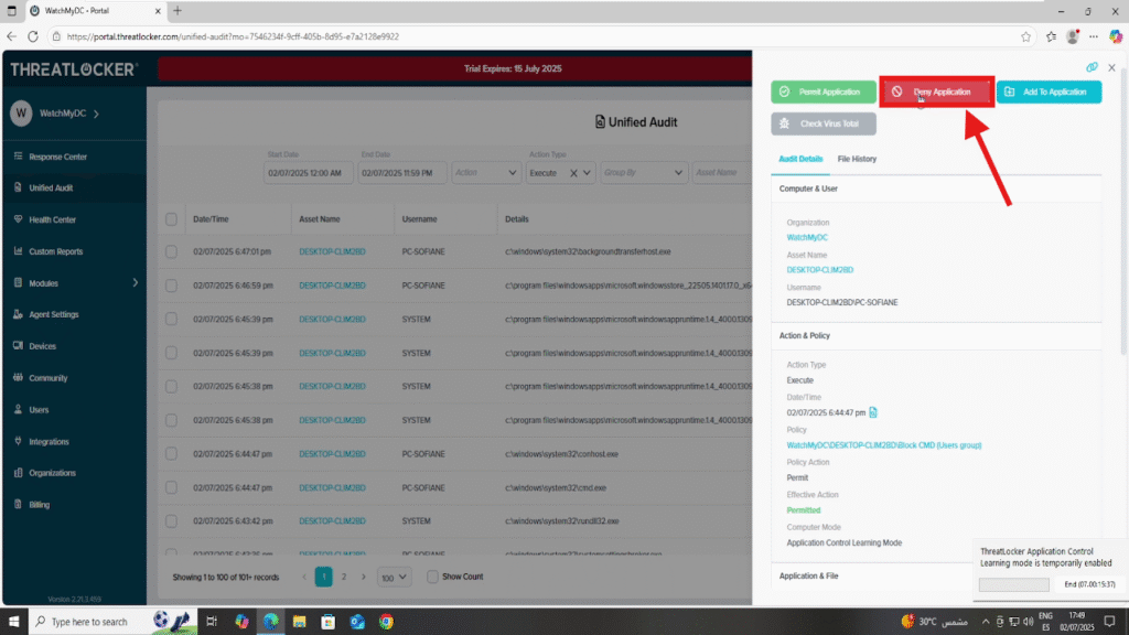 Convert Learning Events to Policies