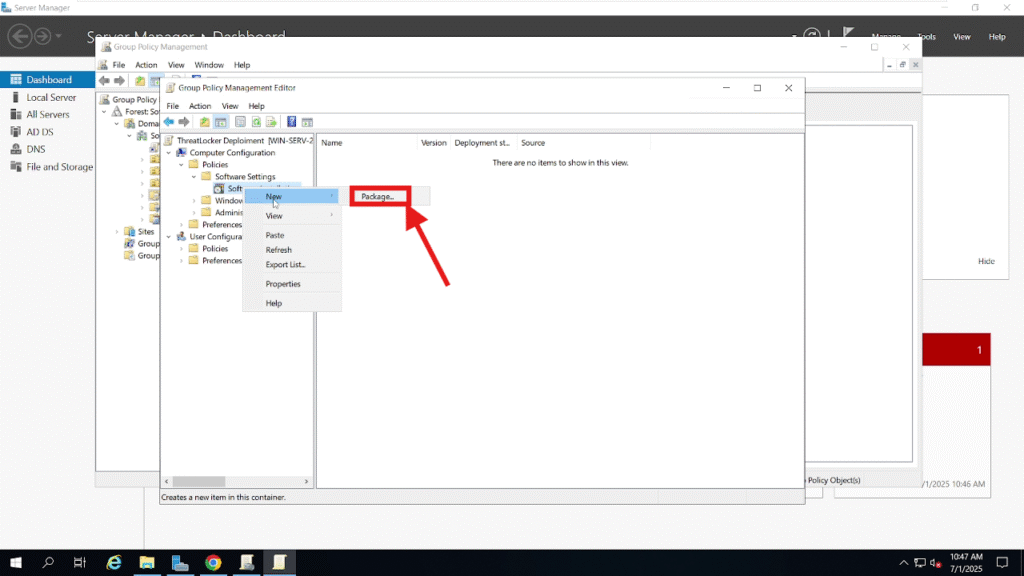 0506 Deploy the Agent Using Group Policy (GPO)