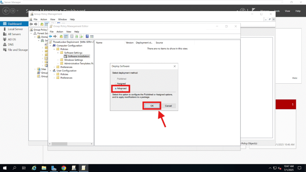 0508 Deploy the Agent Using Group Policy (GPO)