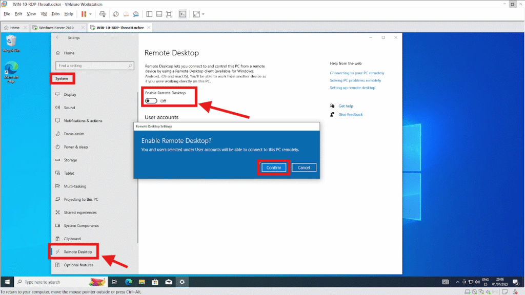 install ThreatLocker on a remote workstation