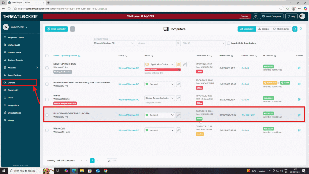 0101 troubleshoot agent connection issues in ThreatLocker