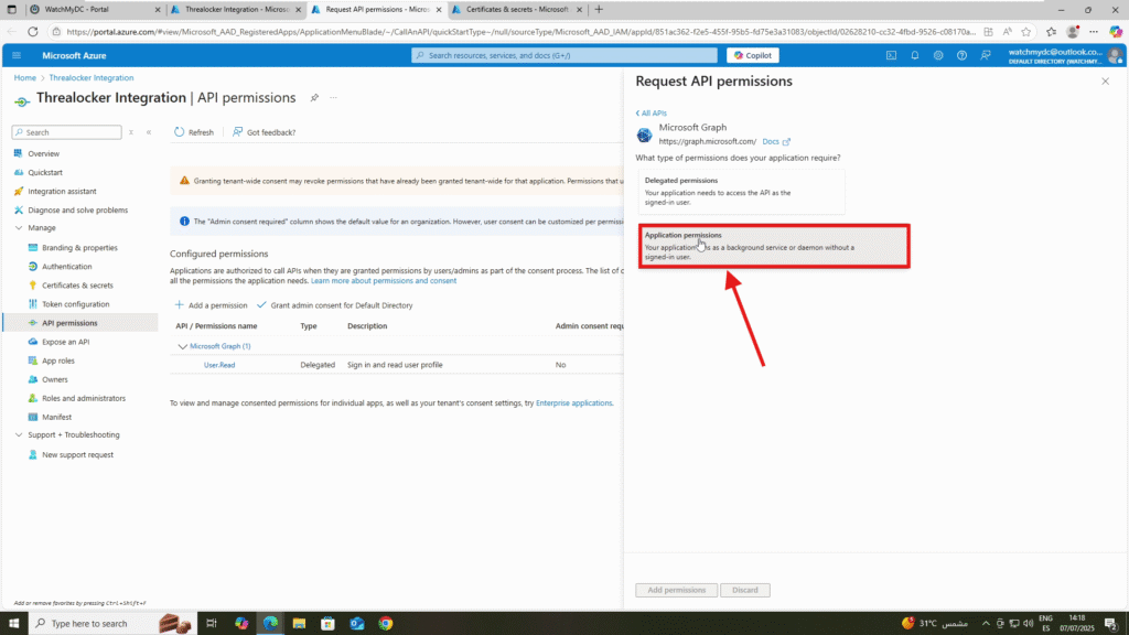0109 integrate ThreatLocker with Microsoft 365