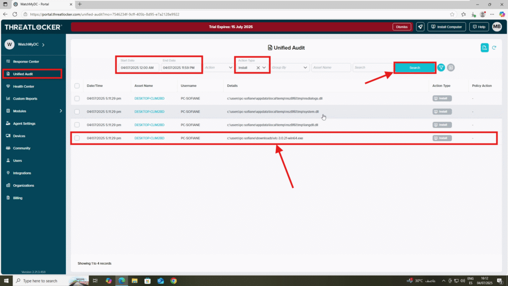 create elevation policies for installers