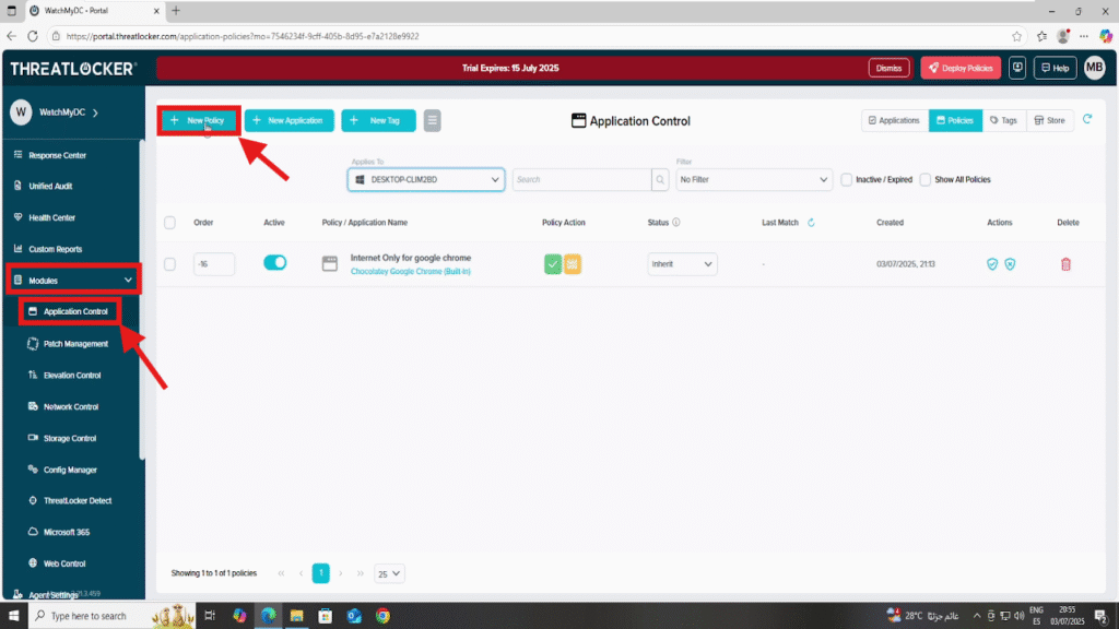 0701 Prevent Applications from Launching Other Apps