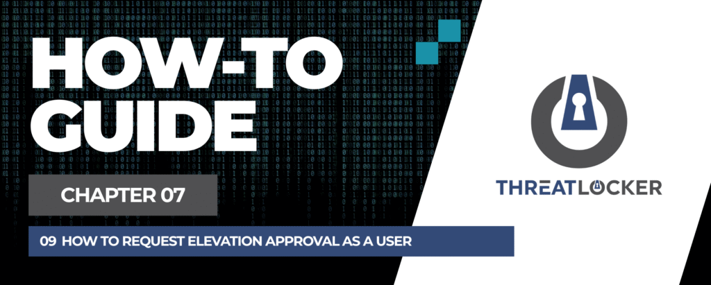 8 Request Elevation Approval as a User